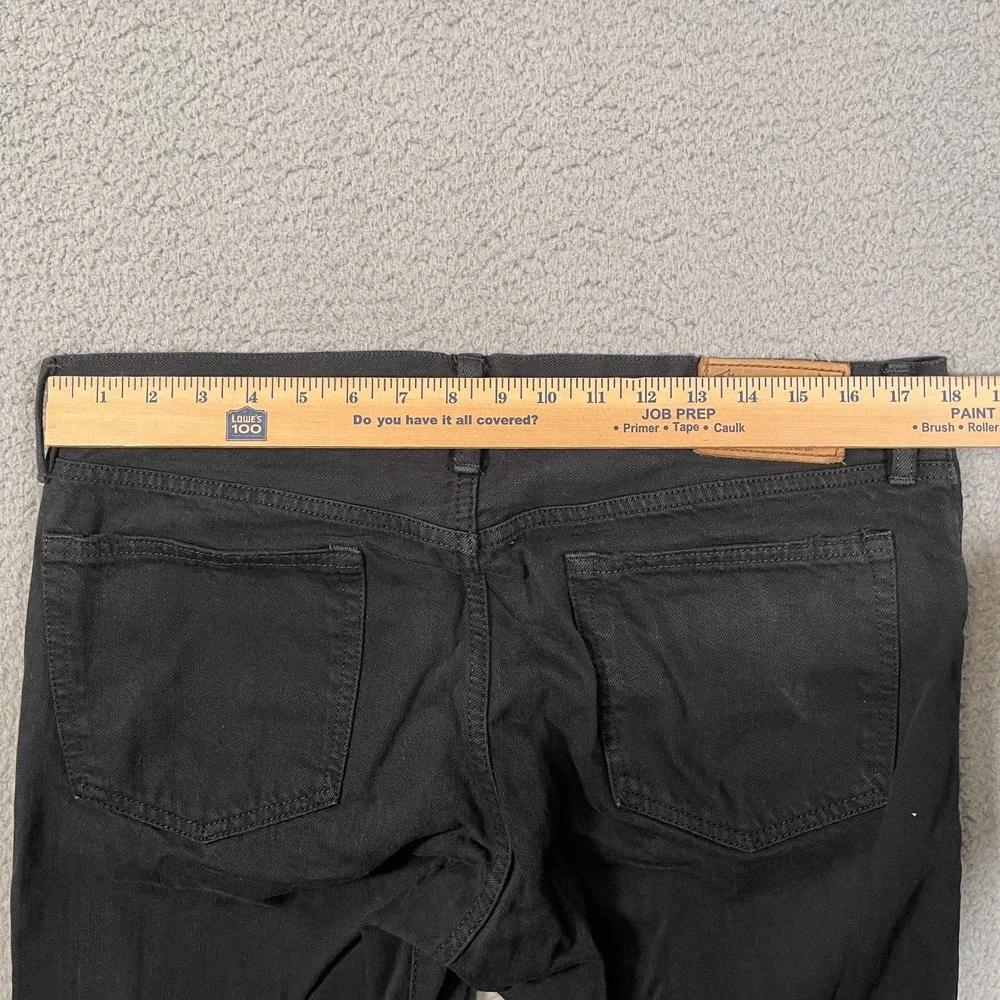 Polo Ralph Lauren Jeans Mens 33x30 Black Denim Streetwear Straight Leg Dungarees - Picture 9 of 11